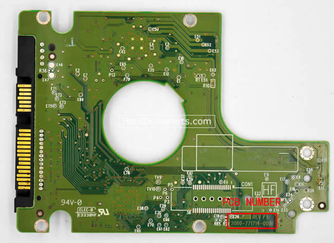 2060-771714-000 PCB Disque Dur WD