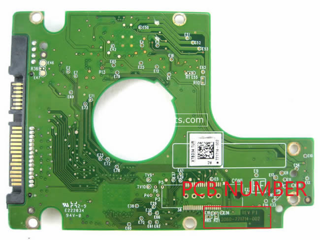 WD WD3200BEKT Carte PCB 2060-771714-002