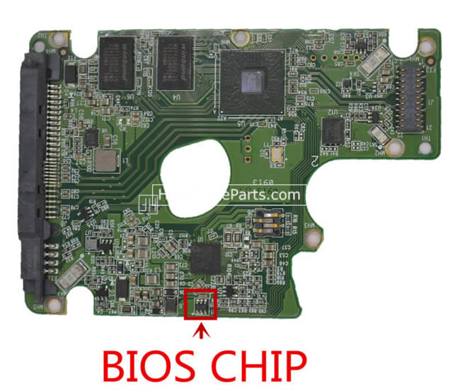 WD WD9001BKHG Carte PCB 2060-771770-004