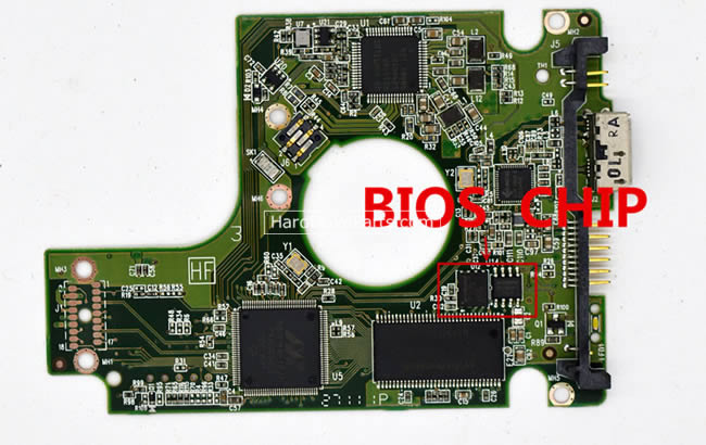 2060-771814-001 PCB Disque Dur WD