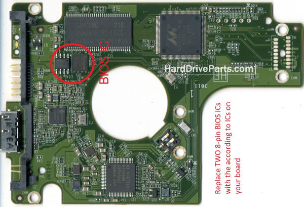 2060-771814-001 PCB Disque Dur WD - Cliquez sur l'image pour la fermer