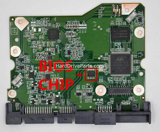 WD WD3000FYYZ/3003FZEX Carte PCB 2060-771822-002