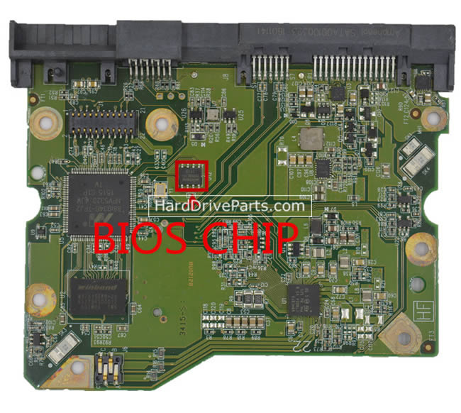 WD WD4001FFSX Carte PCB 2060-771822-006