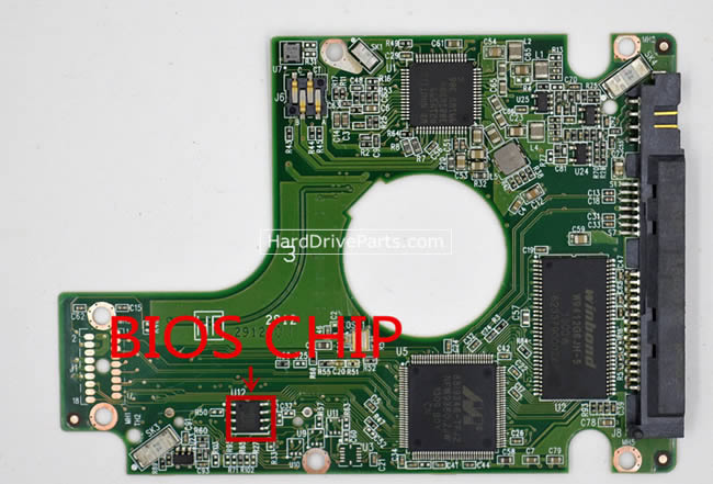 WD WD10JPVT Carte PCB 2060-771823-004