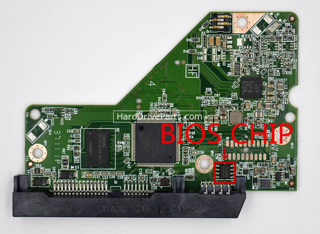 2060-771824-001 PCB Disque Dur WD