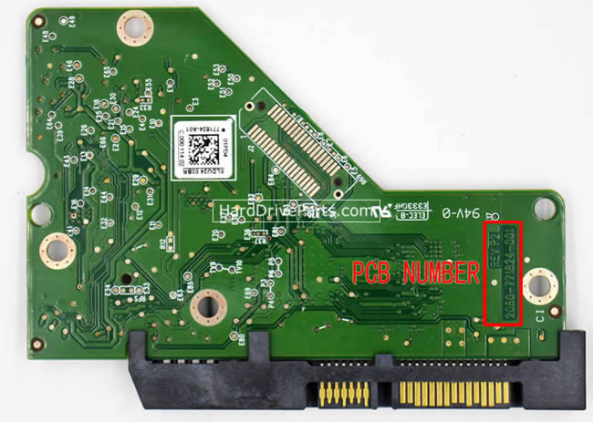 2060-771824-001 PCB Disque Dur WD