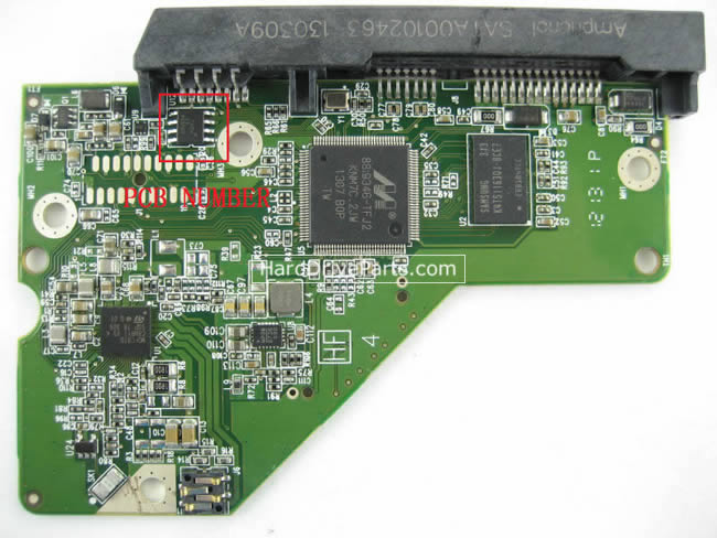 WD WD10EZEX Carte PCB 2060-771824-005