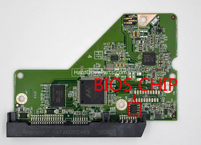 WD WD10EZEX Carte PCB 2060-771824-006