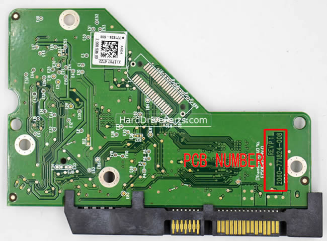 2060-771824-008 PCB Disque Dur WD