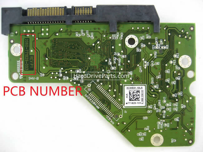 2060-771829-003 PCB Disque Dur WD