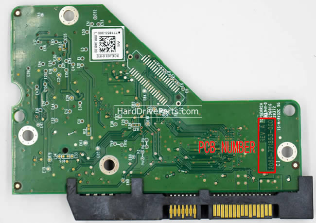 2060-771853-000 PCB Disque Dur WD