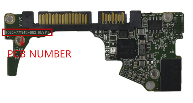 2060-771940-002 PCB Disque Dur WD