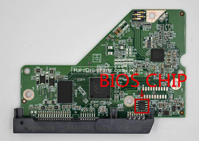 WD WD40EURX Carte PCB 2060-771945-001