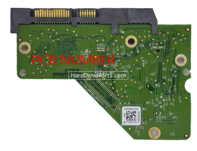 2060-771945-002 PCB Disque Dur WD