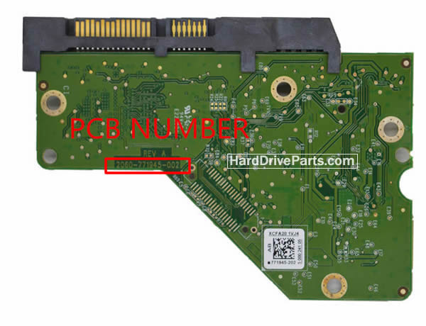 2060-771945-002 PCB Disque Dur WD - Cliquez sur l'image pour la fermer