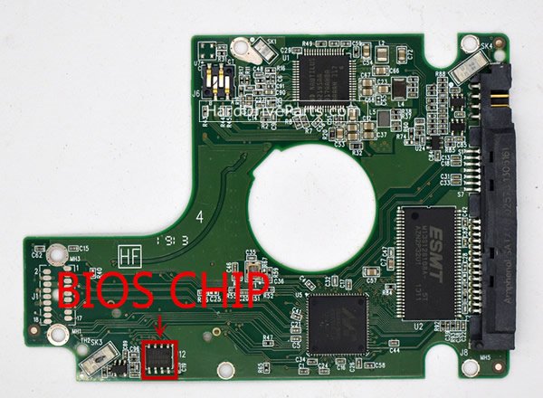 2060-771960-000 Carte PCB WD