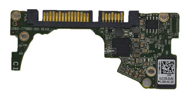 WD WD10S21X Carte PCB 2060-771980-001