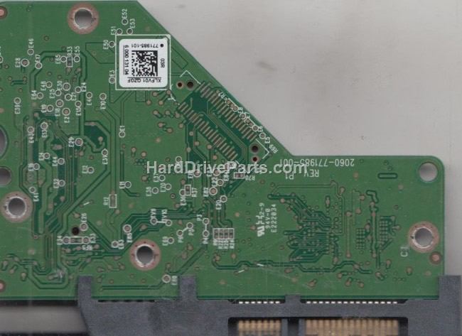 WD WD5003AZEX Carte PCB 2060-771985-001