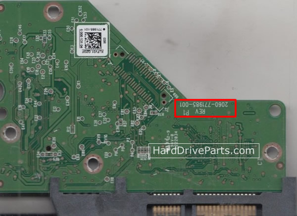 2060-771985-001 PCB Disque Dur WD - Cliquez sur l'image pour la fermer
