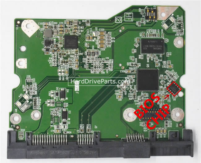 2060-800001-000 PCB Disque Dur WD