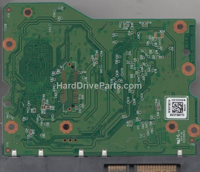 WD WD5001FZWX Carte PCB 2060-800002-003