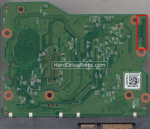 2060-800002-003 PCB Disque Dur WD - Cliquez sur l'image pour la fermer