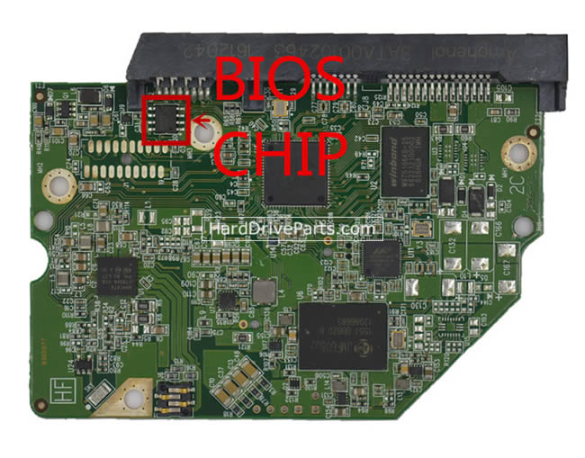 WD WD40E31X Carte PCB 2060-800021-001