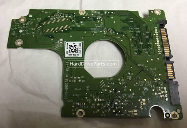 WD WD5000LPCX-60VHAT0 Carte PCB 2060-800025-001