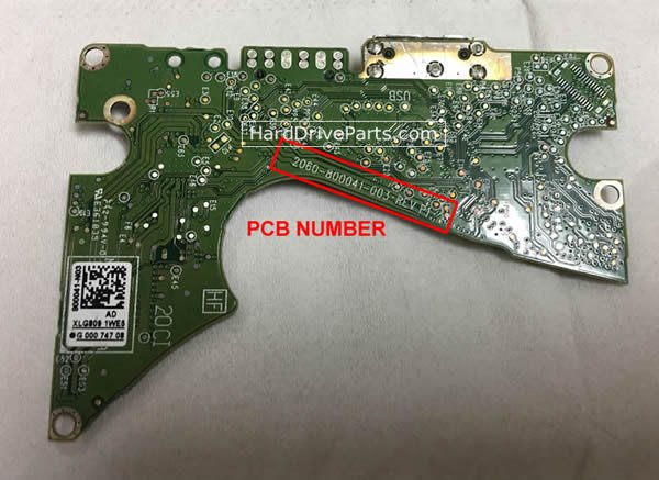 2060-800041-003 Carte PCB WD