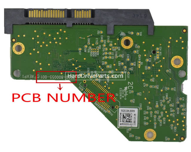 WD WD40EZRZ Carte PCB 2060-800055-001