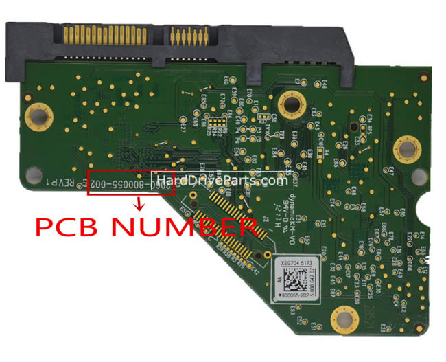 WD WD40PURZ Carte PCB 2060-800055-002