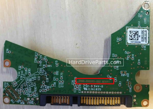 2060-800065-002 PCB Disque Dur WD - Cliquez sur l'image pour la fermer