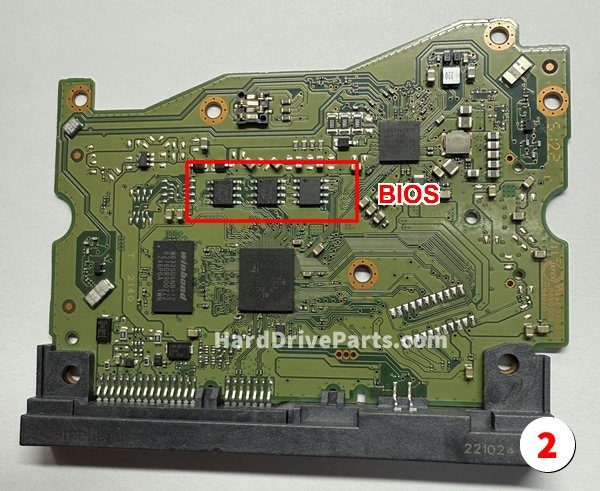 carte pcb disque dur western digital 2060-810052-002