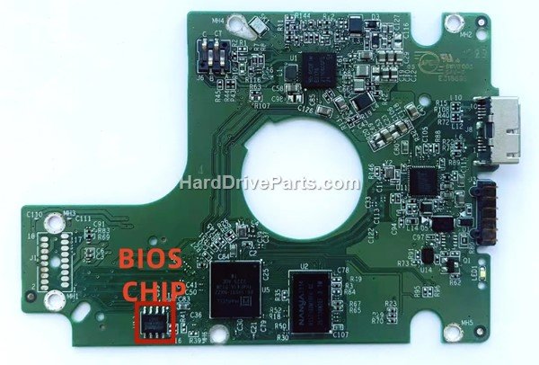 2060-810082-000 PCB Disque Dur WD