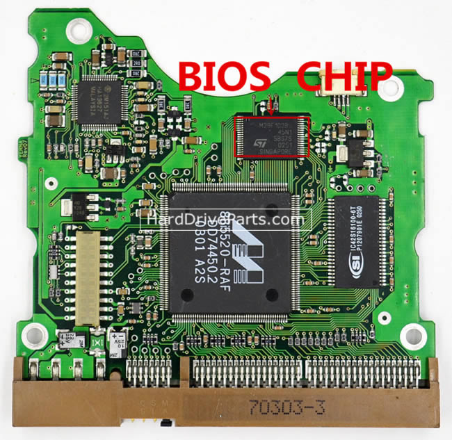 BF41-00058A PCB Disque Dur Samsung