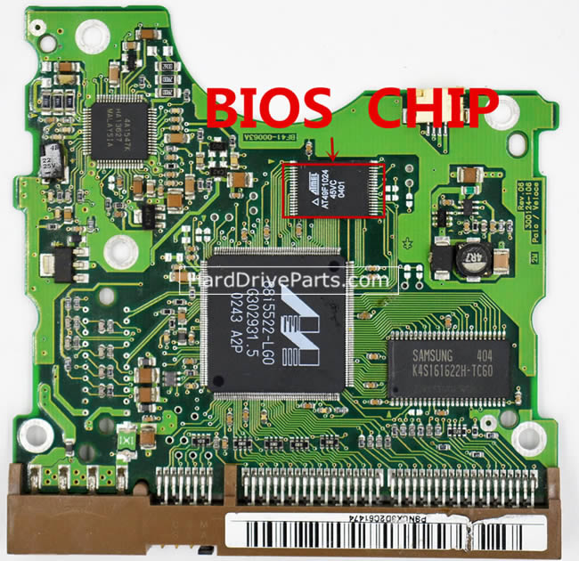 Samsung SP0802N Carte PCB BF41-00063A