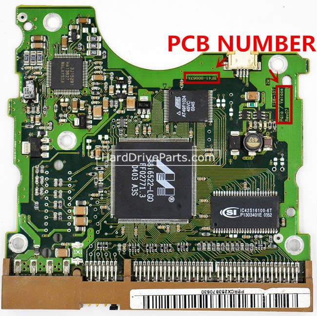 Samsung SP0802N Carte PCB BF41-00067A