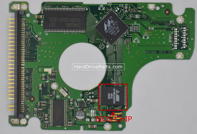 Samsung MP0804H Carte PCB BF41-00075A