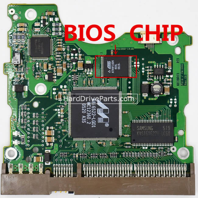 Samsung SP1203N Carte PCB BF41-00076A