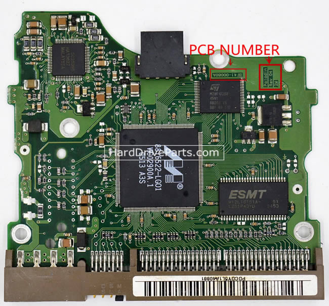 Samsung SP0802N Carte PCB BF41-00080A