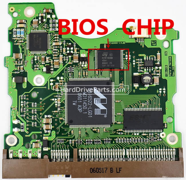 Samsung SP1604N/R Carte PCB BF41-00091A