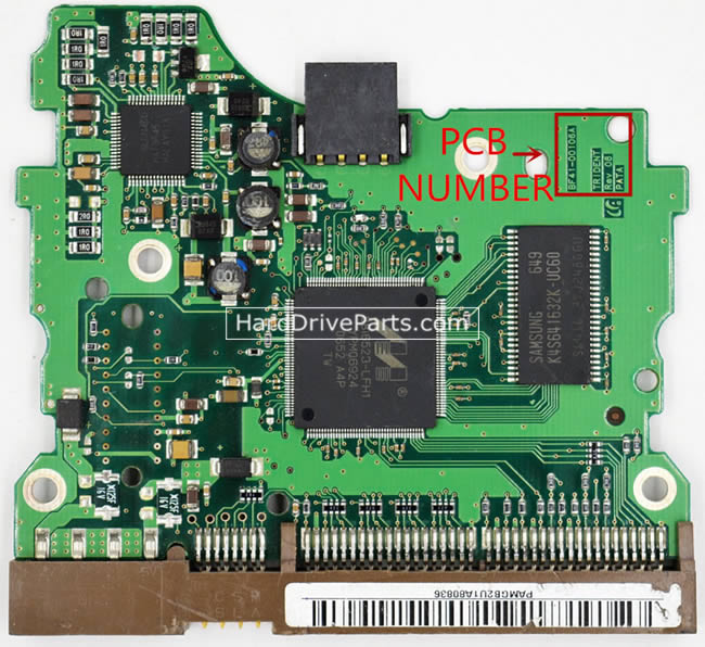 Samsung HD400LD Carte PCB BF41-00106A