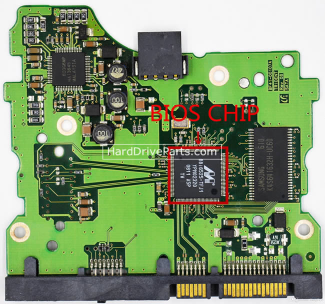 BF41-00107A PCB Disque Dur Samsung