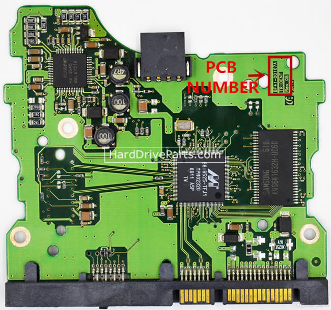 BF41-00107A PCB Disque Dur Samsung