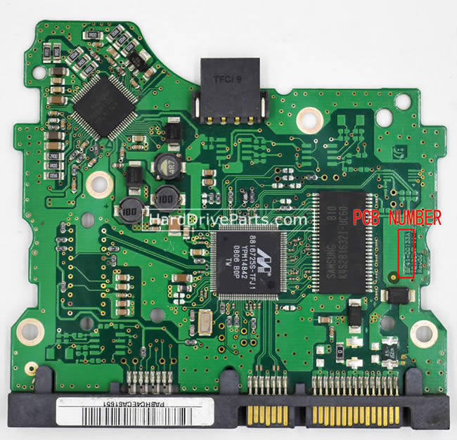 BF41-00133A PCB Disque Dur Samsung