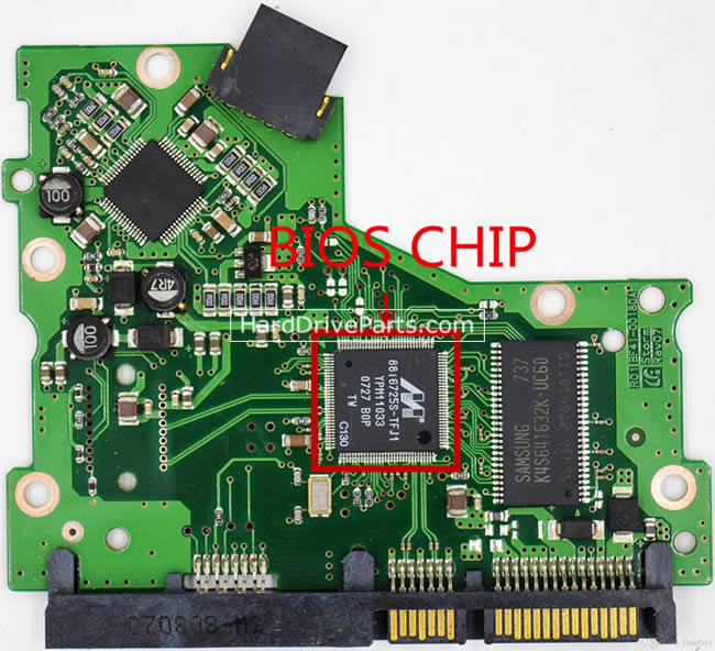 BF41-00180A PCB Disque Dur Samsung