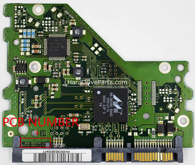 Samsung HD103UJ Carte PCB BF41-00185B