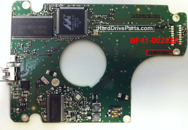 HM502JX Samsung Carte PCB Contrôleur Disque Dur BF41-00282A