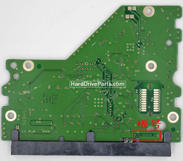 HD103SJ Samsung PCB Contrôleur Disque Dur BF41-00303A