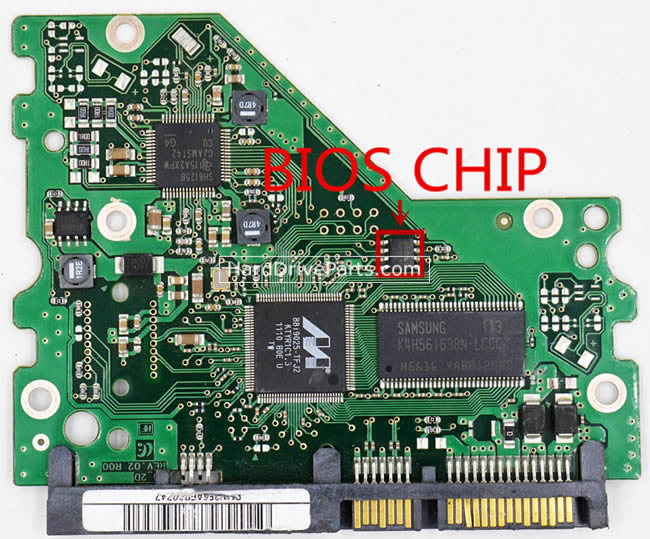 Samsung HD103SJ Carte PCB BF41-00329A